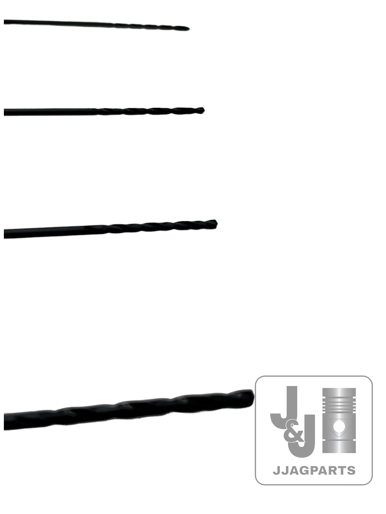 DLTX 4pc Long Drill Bit Cleaning Set for John Deere A B D G 50 60 Carburetors