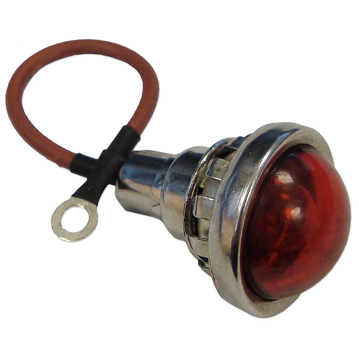Red Dot Jewel Lens Assembly Fits Case Tractor | 12 Volt