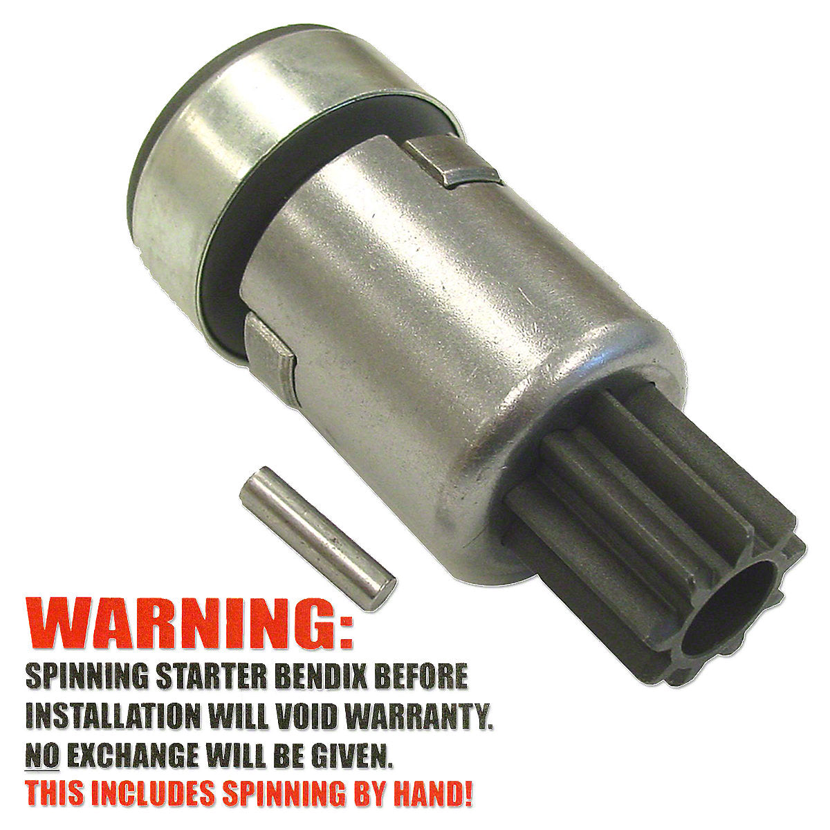 52-11350C Ratchet Style Starter Drive Bendix Fits Ford Tractor 9N 2N 8N