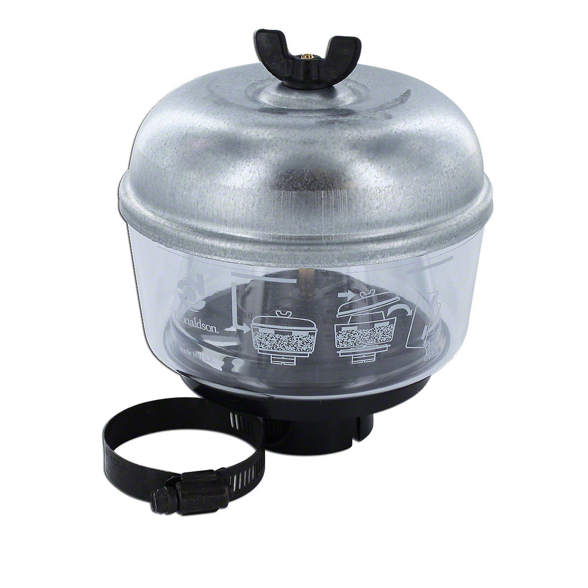 407076R91 Pre-Cleaner Cap Assembly-Fits International Tractor B275 340 350