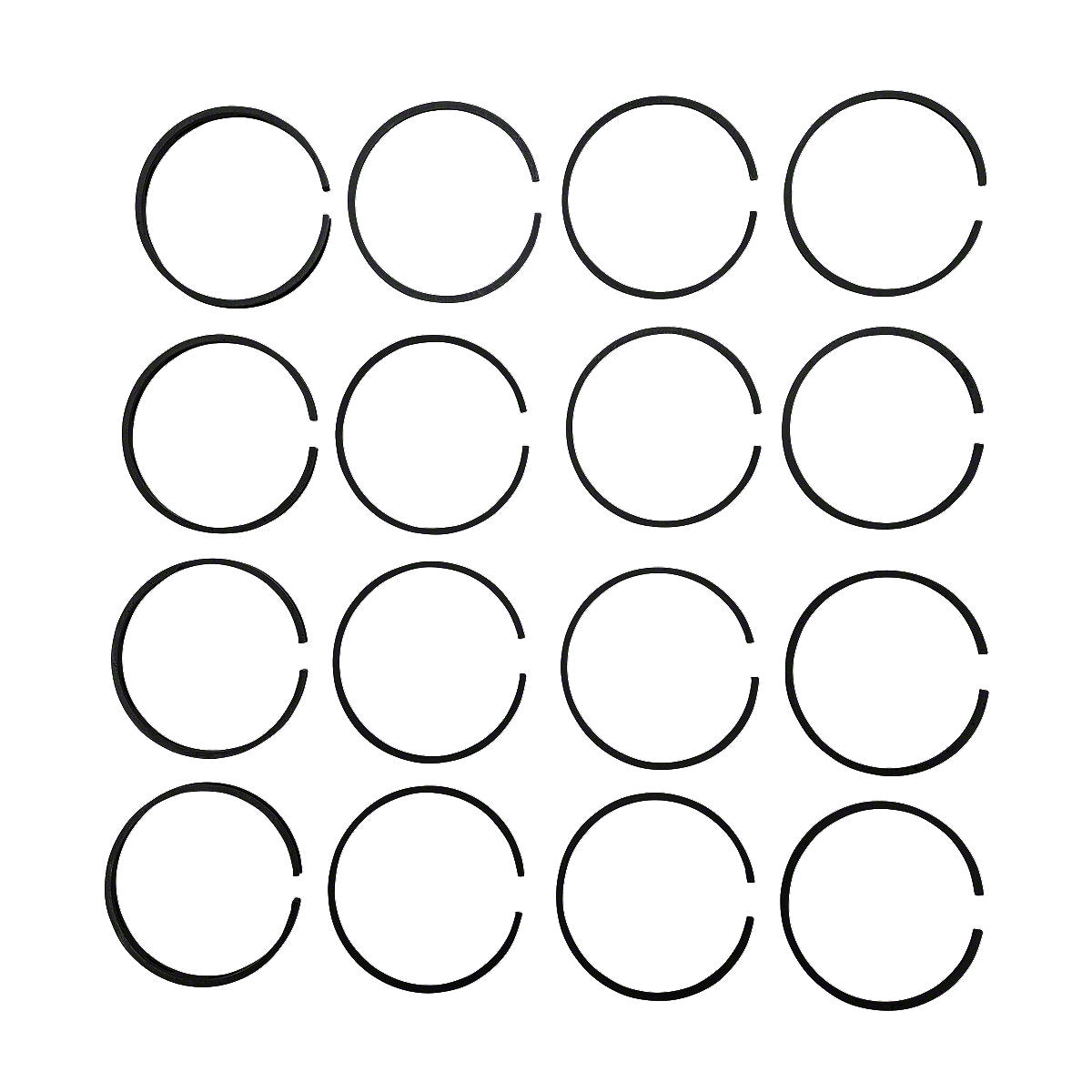 Piston Ring Set 4-Cyl 4" Bore Farmall M MV O6 W6 T6 400 Tractors 357683R91