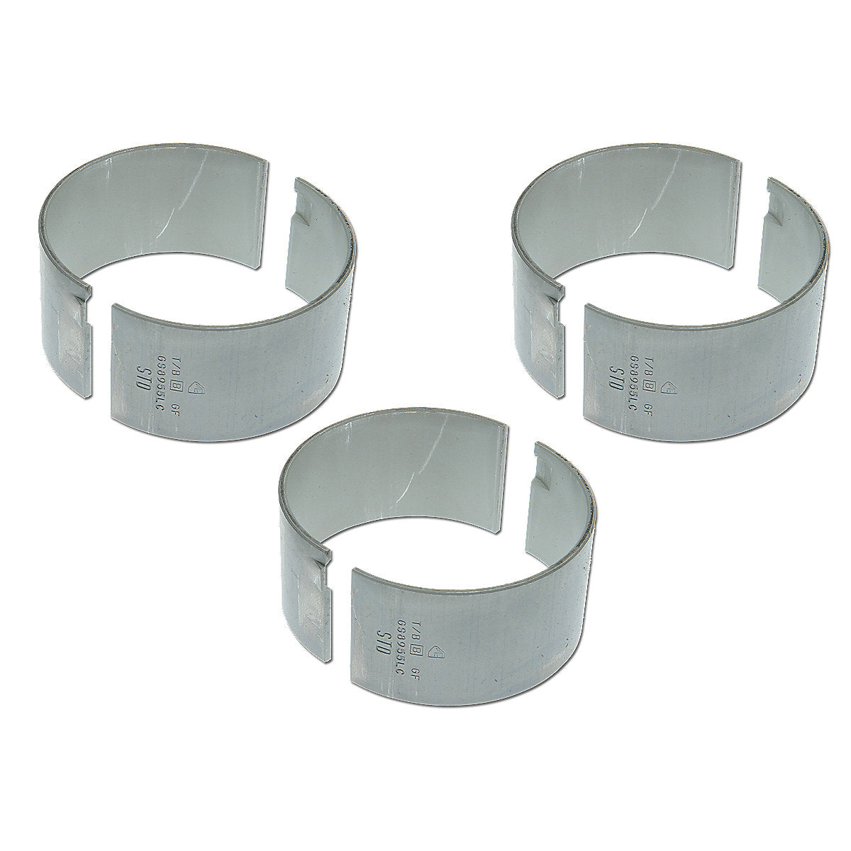 737070M91 Standard Connecting Rod Bearing 3-cyl. Set Fits Many Massey Models