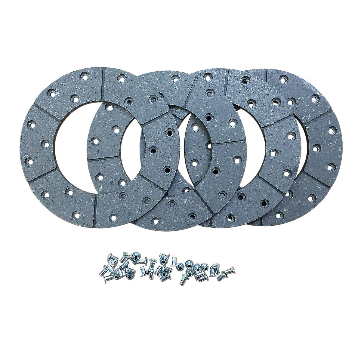 1005507M1 Disc Brake Linings w/ Rivets-Fits Massey Tractor 65 85 88 33 333