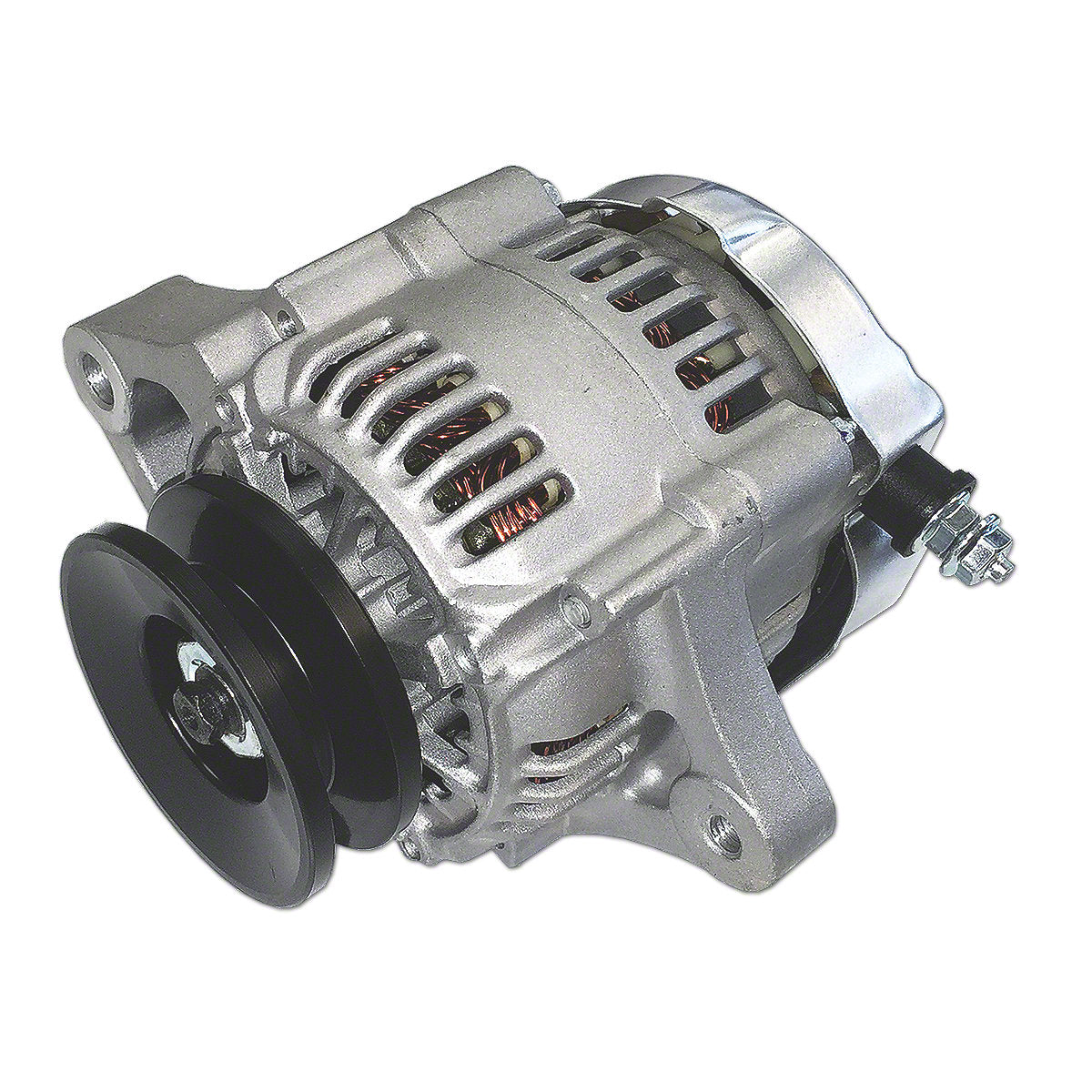 Mini 35 Amp Alternator w/ Pulley-Fits Cockshutt Tractor Golden Arrow 20 30 35 40