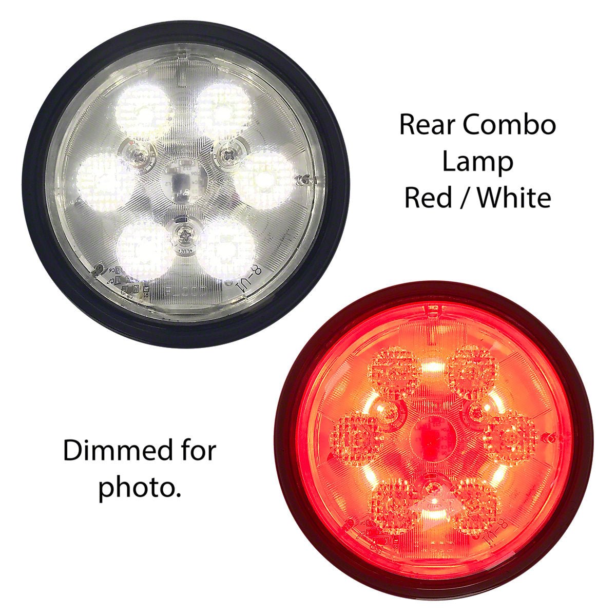 LED Rear Combo Lamp fits John Deere Tractor | Replaces AR77324 | 12-Volt