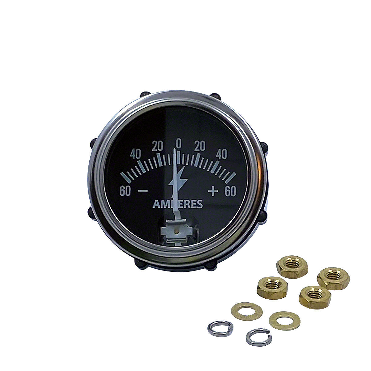 Ammeter Amp Guage (60-0-60) -Fits John Deere Tractor