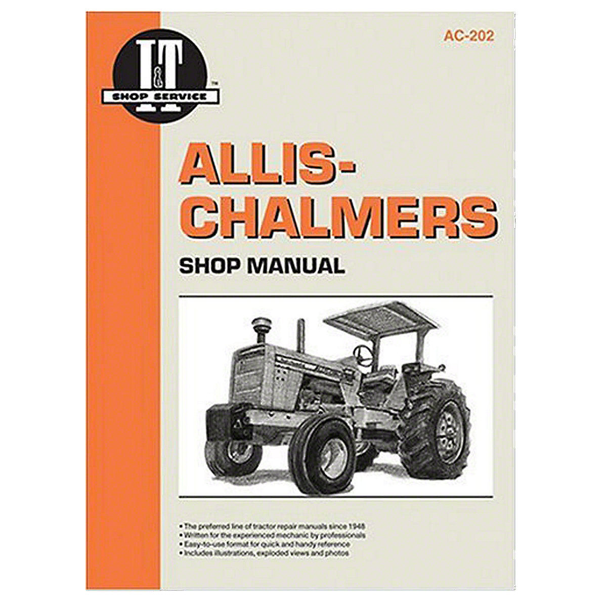 I & T Shop Service Manuals Fits Allis Chalmers D19 D21 180 185 190 200 Tractor