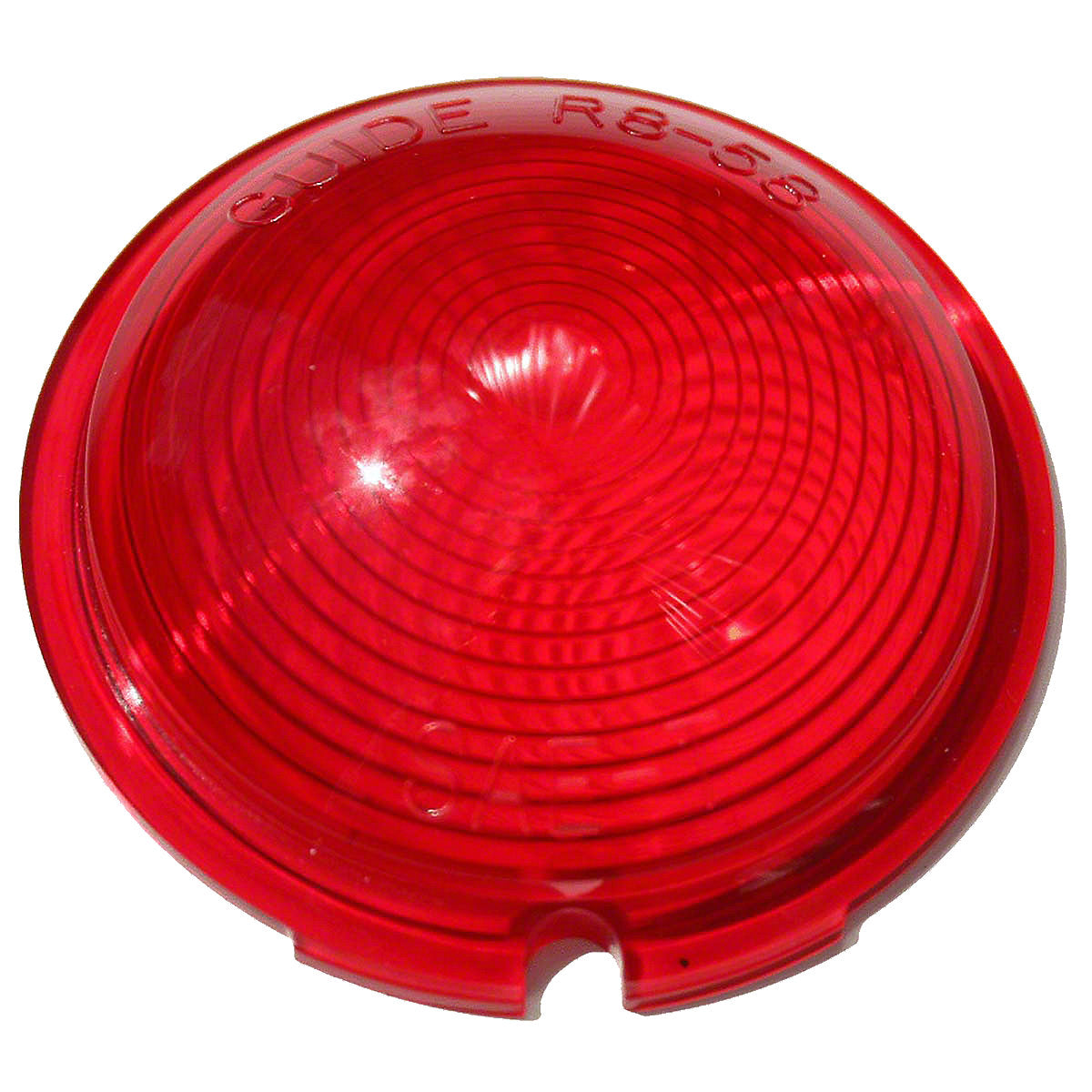 229795 Red Plastic Tail Light Lens (2-9/16" O.D.) Fits Allis Chalmers Tractor