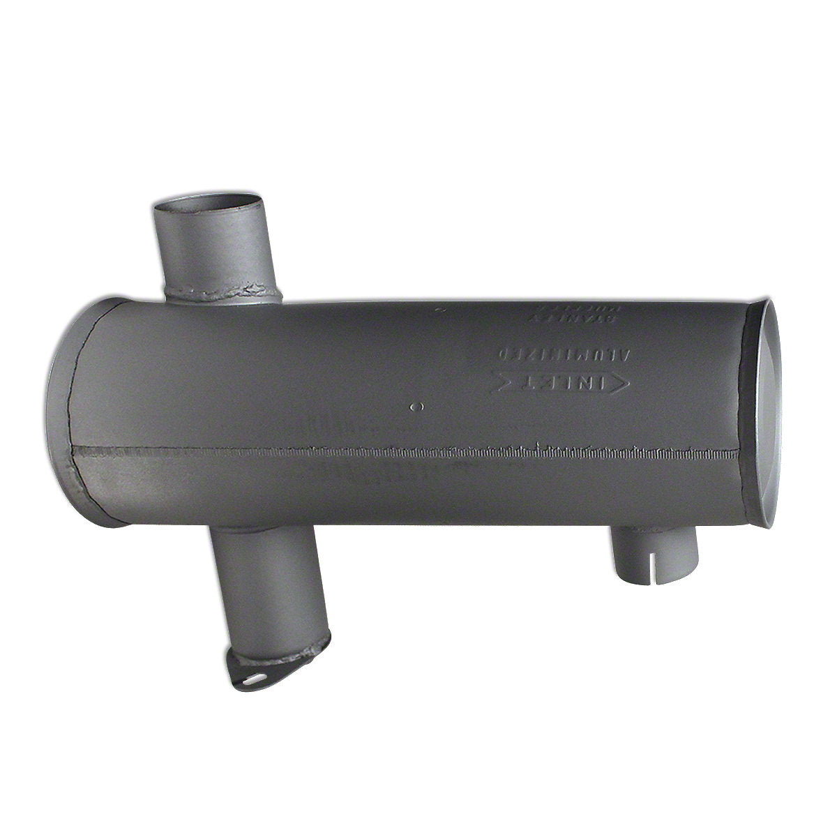 Horizontal Round Body Muffler fits Allis Chalmers Tractor | 243283