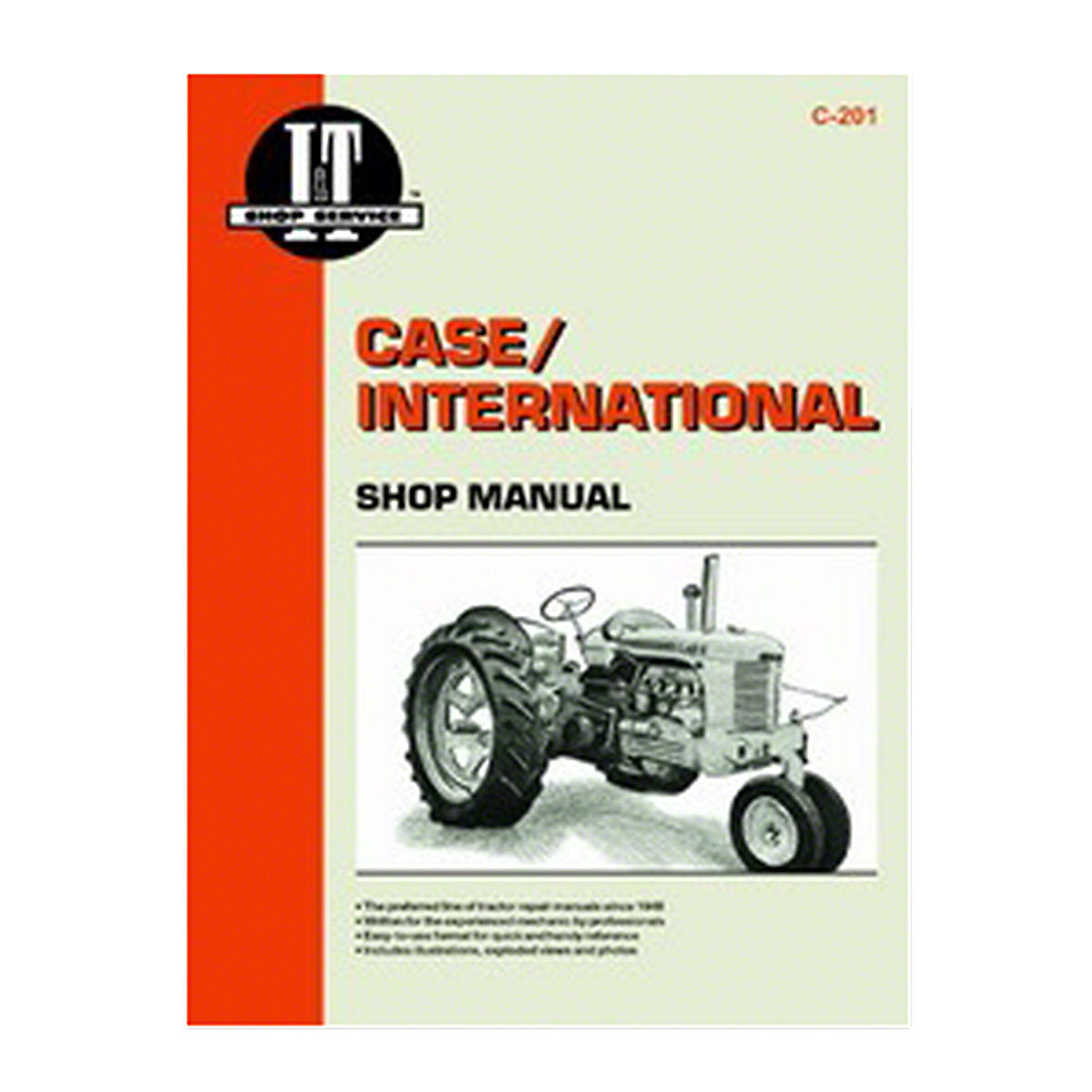 I&T Shop Service Manual For Case Tractors | Includes Case/International Models