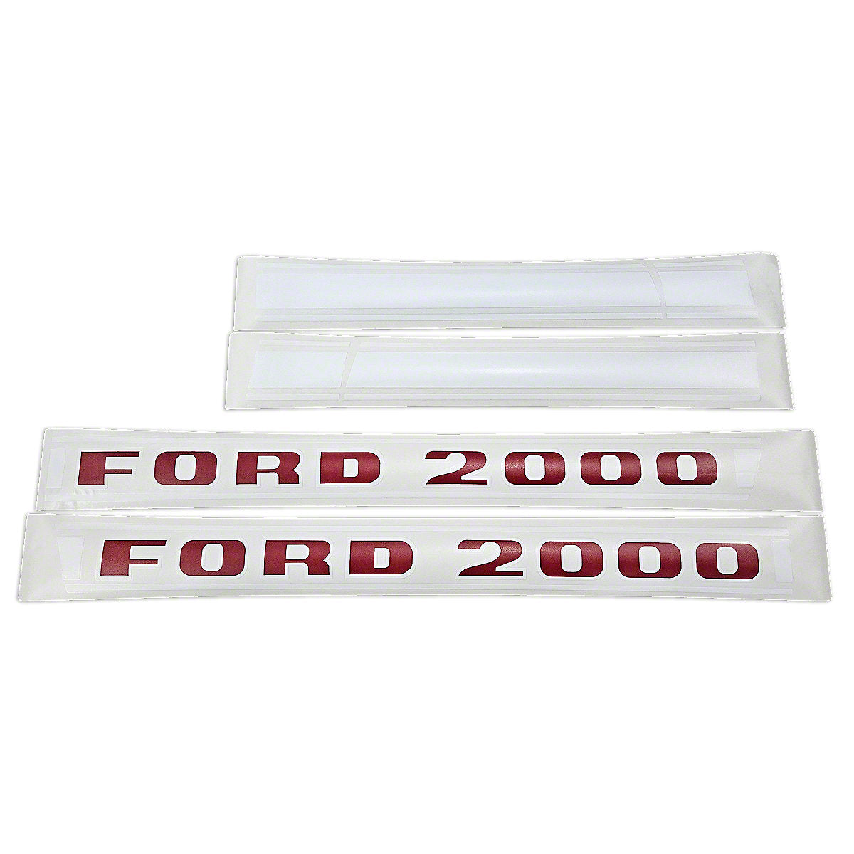 Mylar Decal Set Fits 1968-1974 Ford 2000 3 Cylinder Tractor