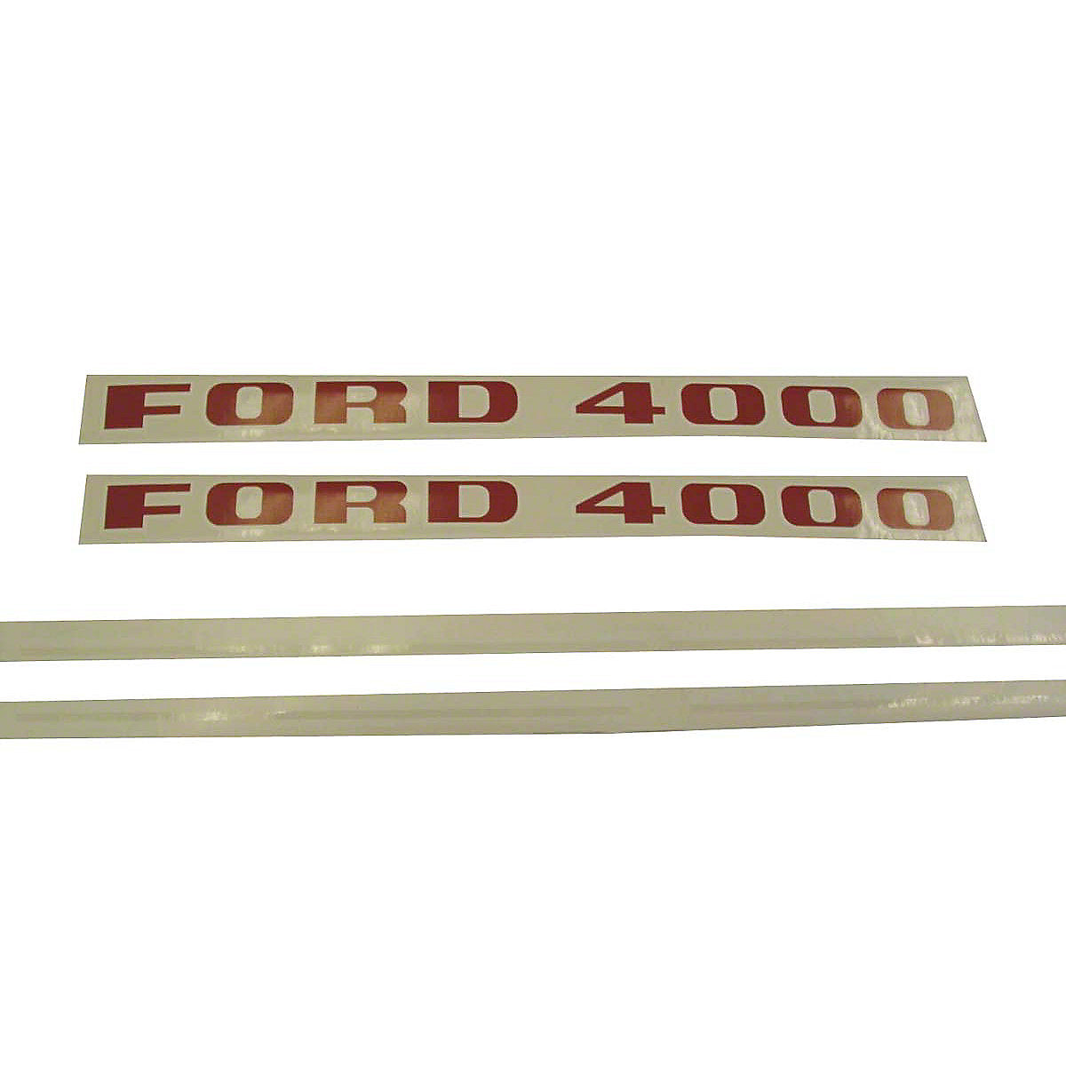 Mylar Decal Set Fits 1968-1974 Ford 4000 3 Cylinder Tractor