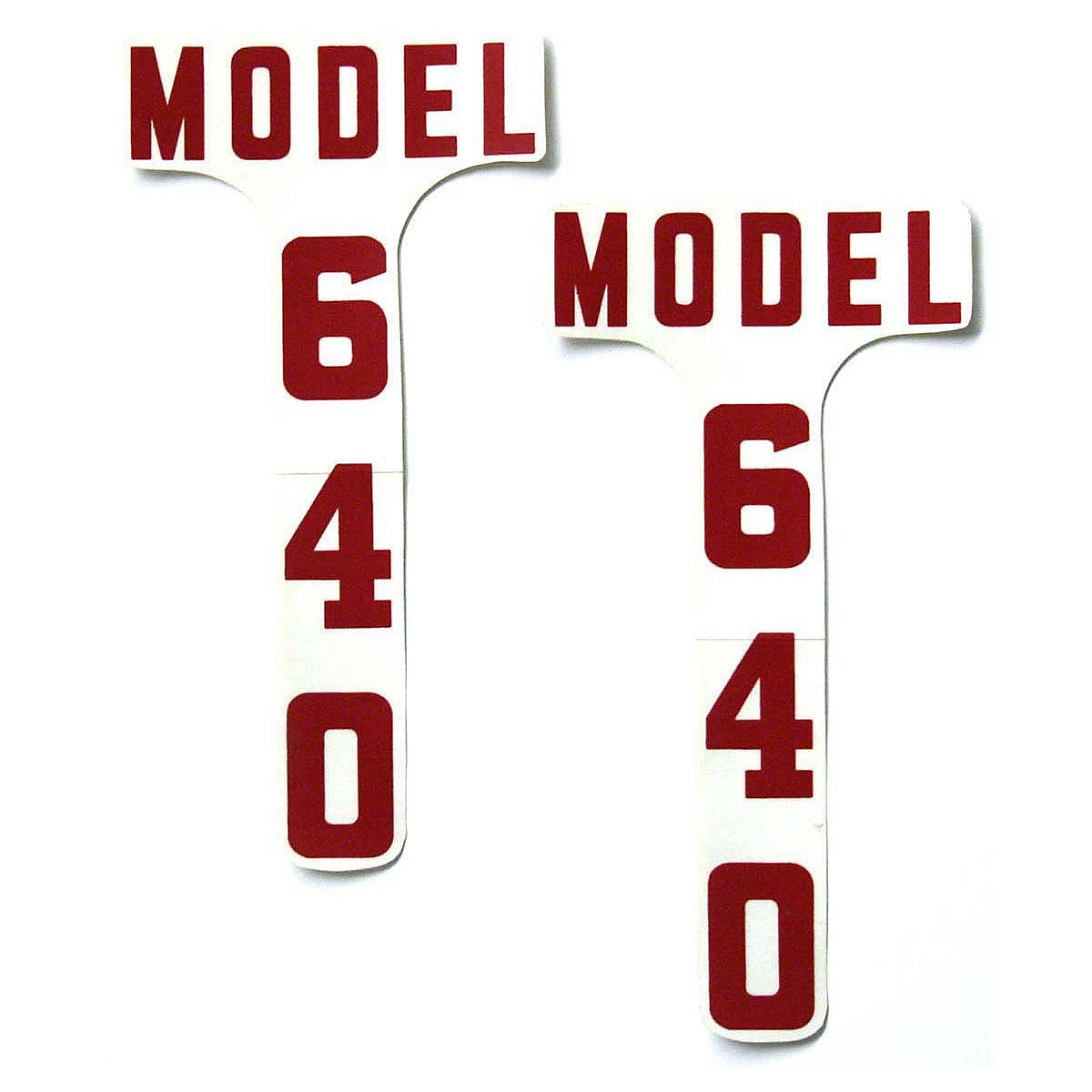 Hood Decals fits Ford Tractor 640