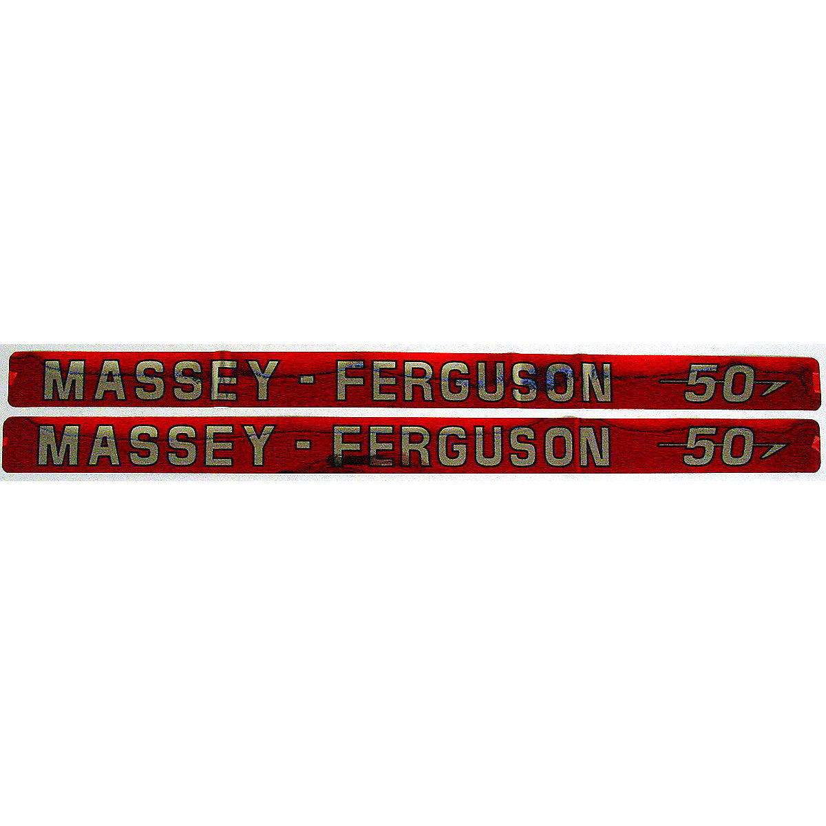 Mylar Decal Hood Set Fits Massey Ferguson 50 Tractor