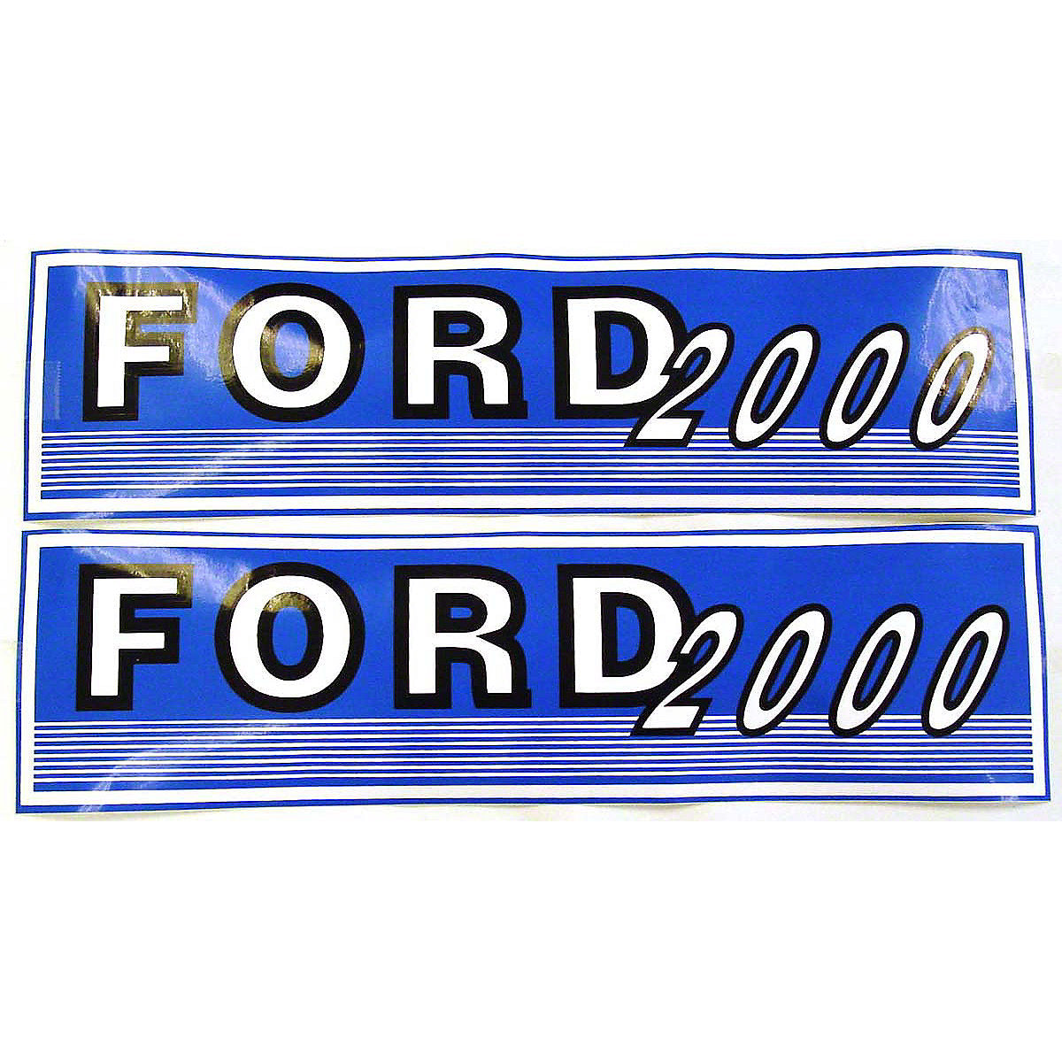 Mylar Hood Decal Set fits 1962-1964 Ford 2000 4-Cylinder Tractor
