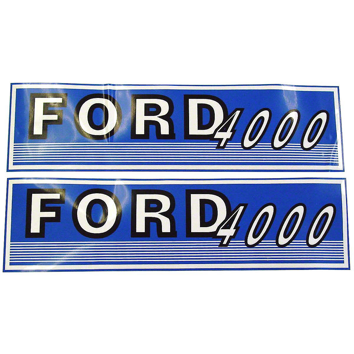 Mylar Decal Hood Set fits Ford Tractor 4000