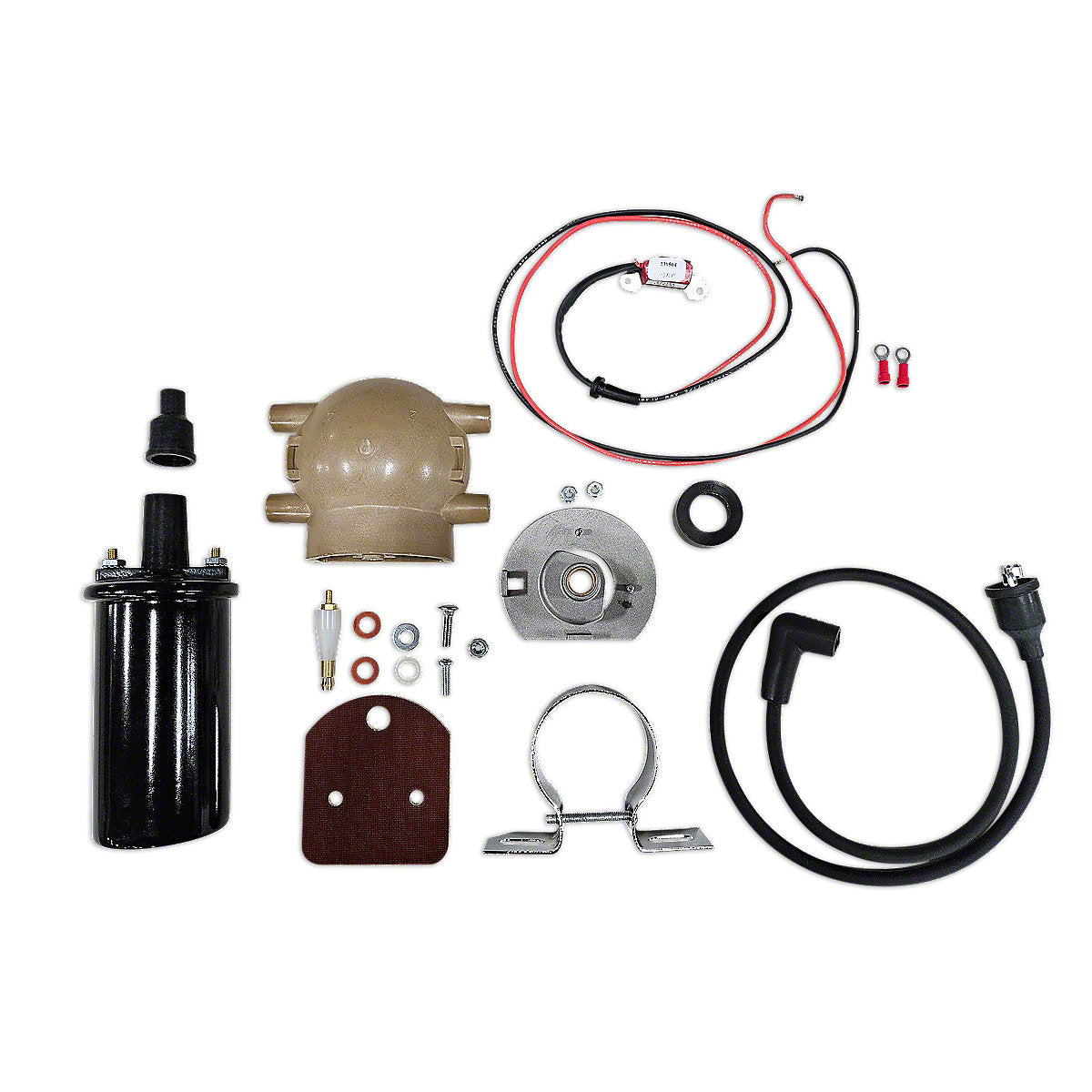Electronic Ignition II Conversion Kit Fits Ford Tractor | 12-VOLT Negative Ground
