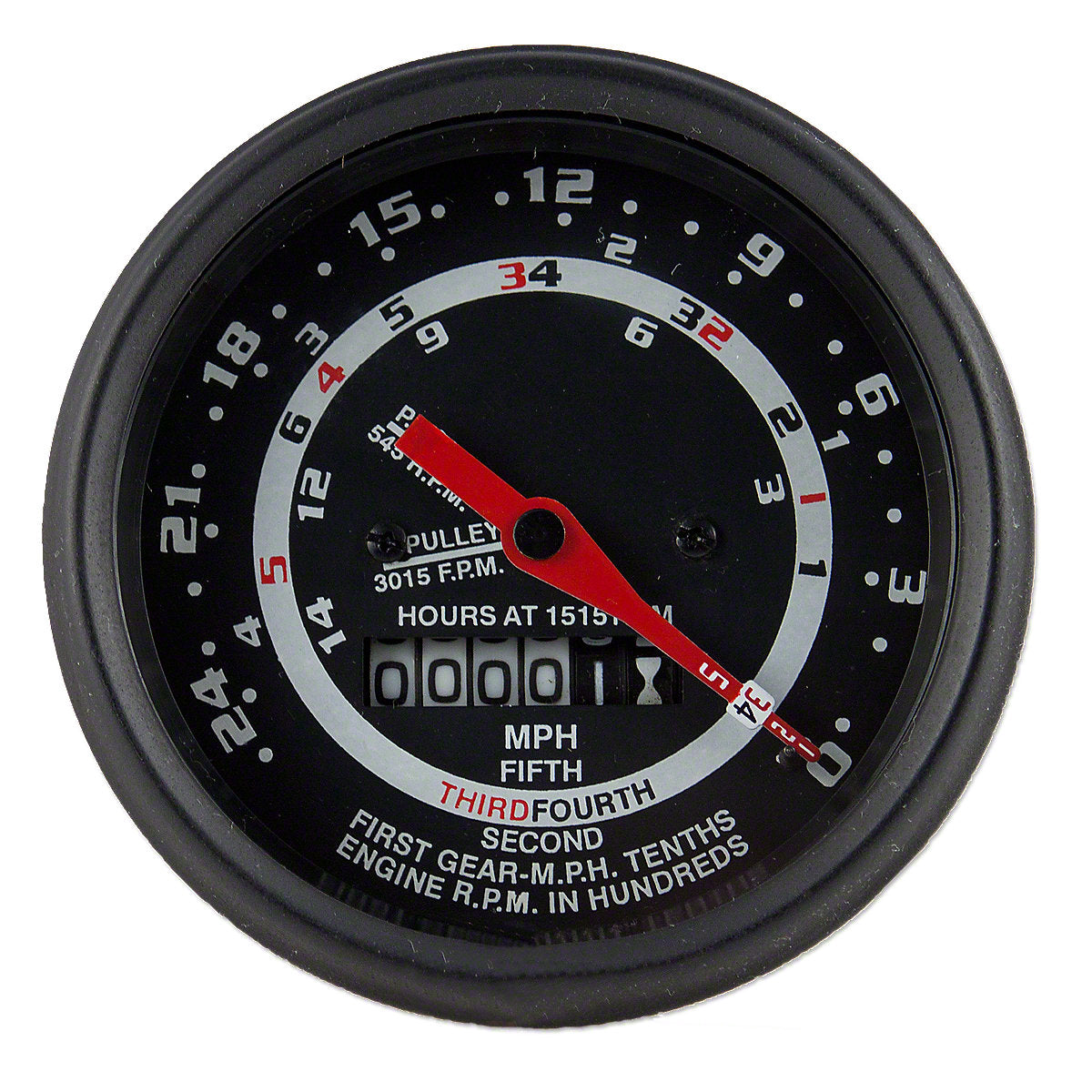 Tachometer 5 Speed Fits Ford 650 660 850 860 960 2000 4000 Tractors C3NN17360K