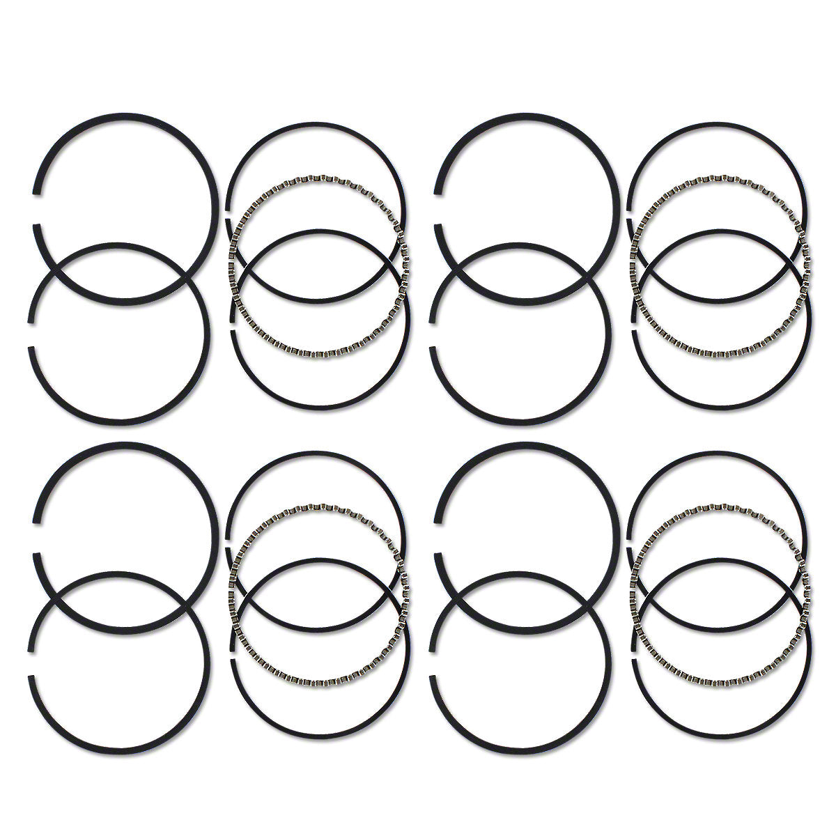 Piston Ring Set 3.900" Bore Fits Ford 800 4000 4140 Tractors EAF6149A 86539359