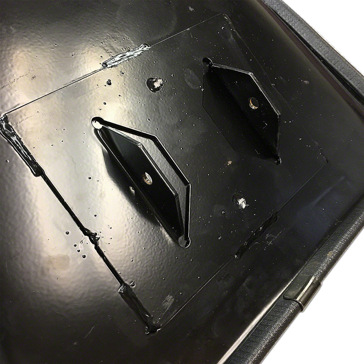 D0NNA405C Upholstered Seat Pan Blue Fits Ford Tractor 1710 1910 2610 2810 2910