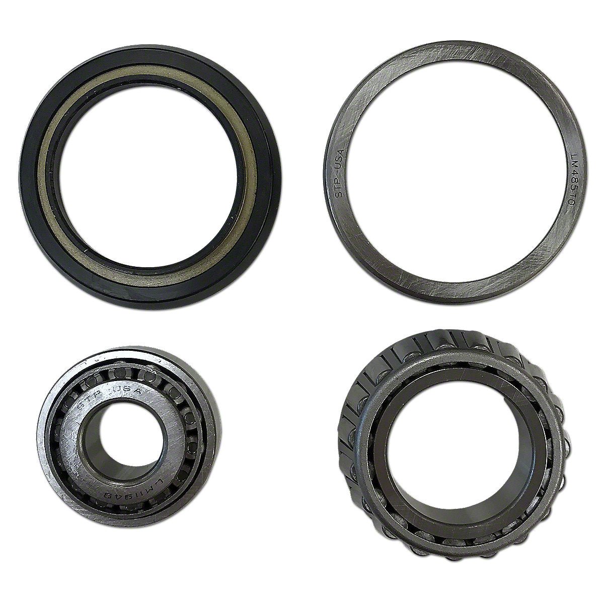 E2155T9 Front Wheel Bearing Kit Fits Ford Tractor 601 881 2310 2610 2810 2910