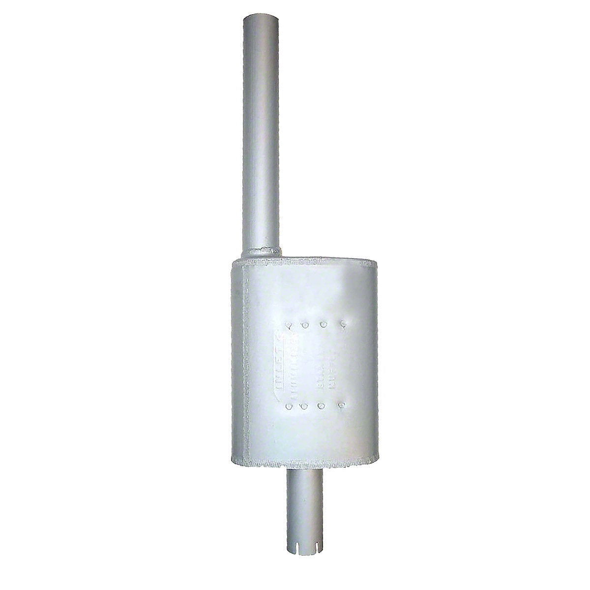 Muffler vertical oval body Fits Ford 2000 3000 3330 4000 5000 Tractor C5NN5230AR