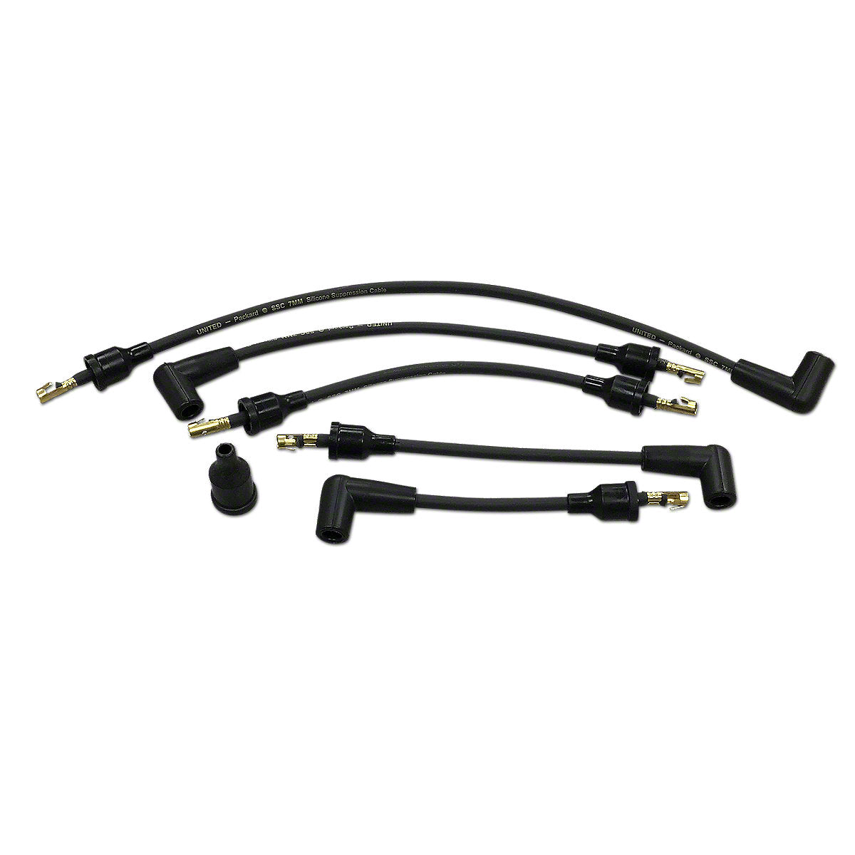 Spark Plug Wiring Set fits Ford Tractor | 90 Degree Boots