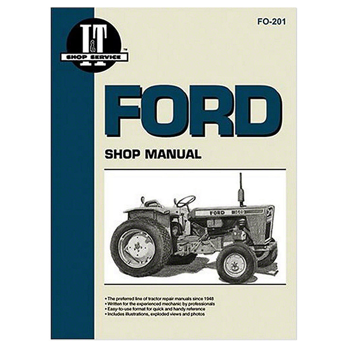 I&T Shop Service Manual For Ford Tractors | Includes Fordson Models