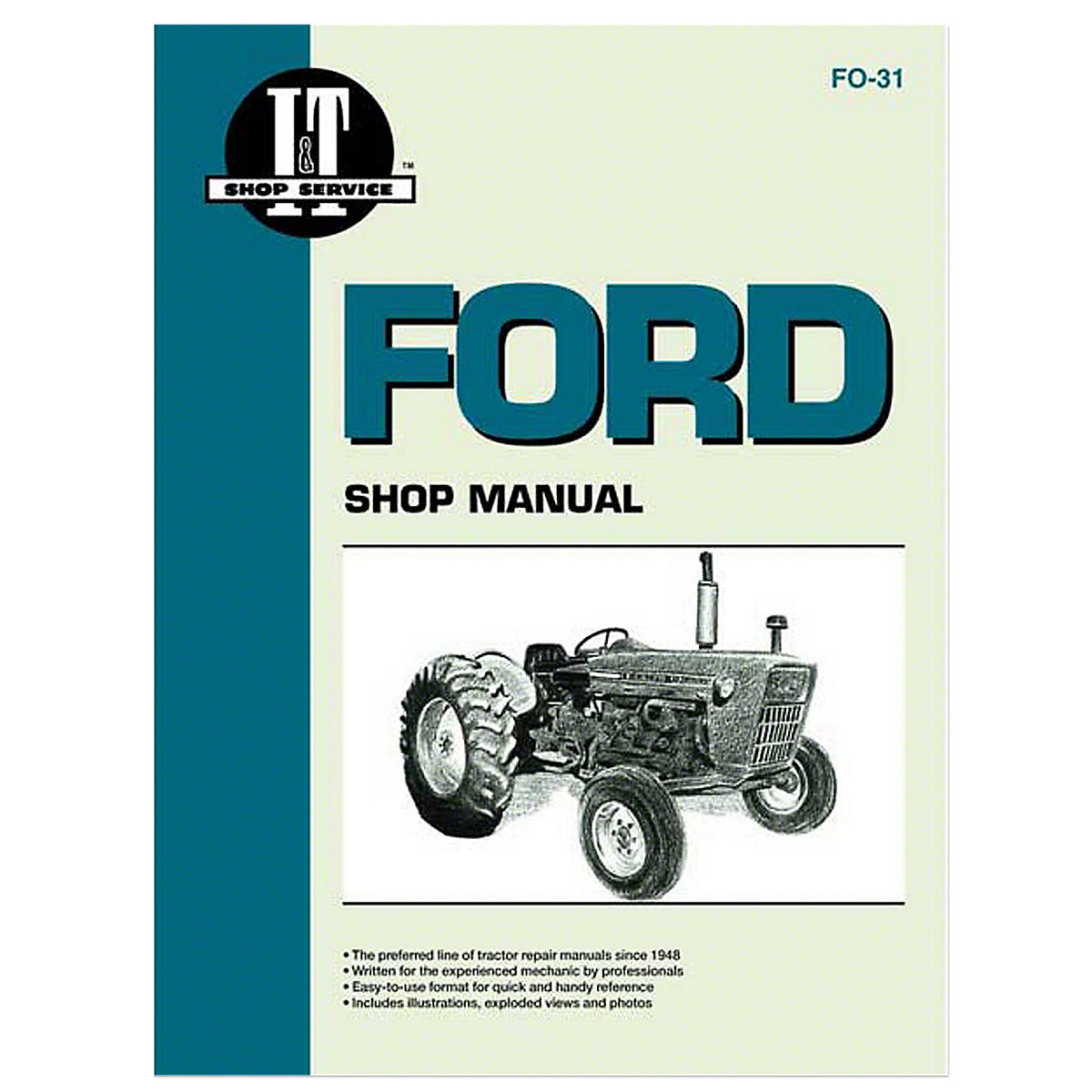 I&T Shop Service Manual For Ford Tractors | 1965-1975 3-Cylinder Models