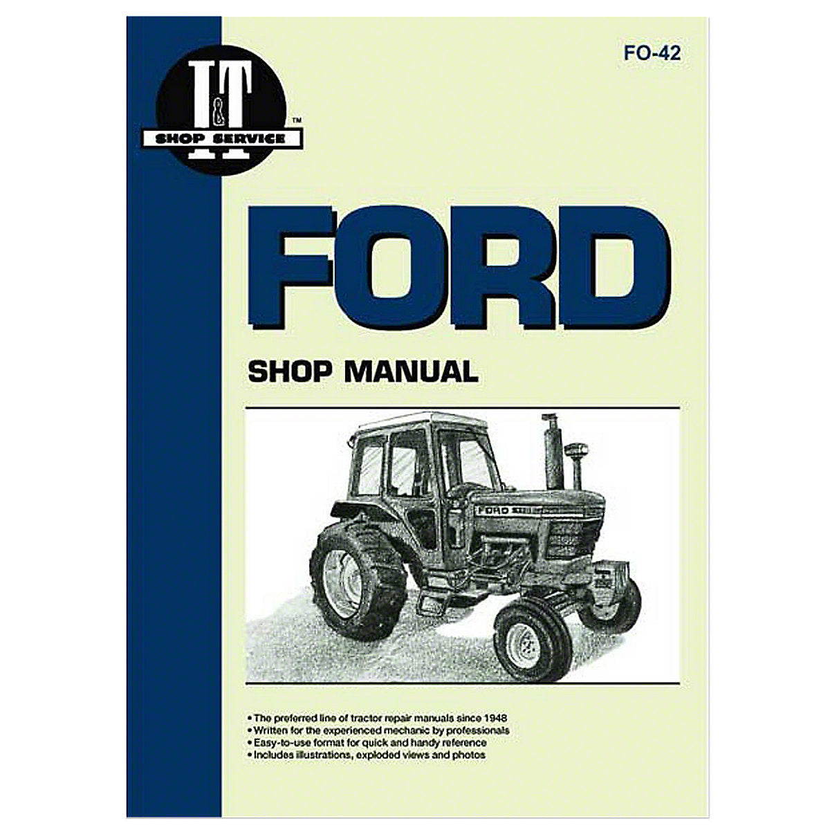 I&T Shop Service Manual For Ford Tractor | 5000, 6000, 7000