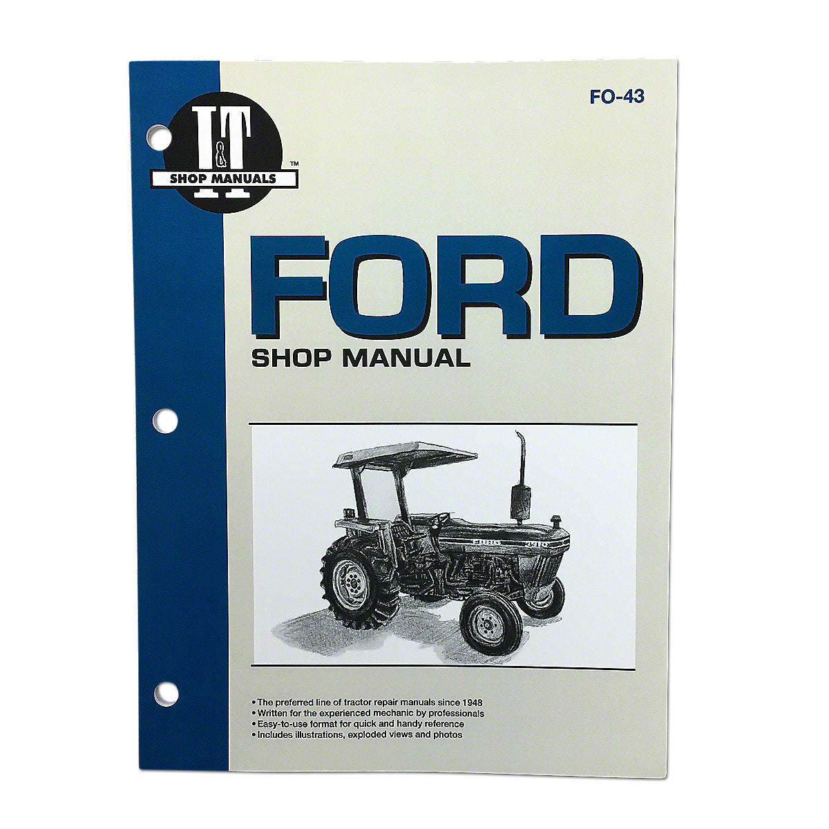 I&T Shop Service Manual For Ford Tractor | 2810, 2910, 3910