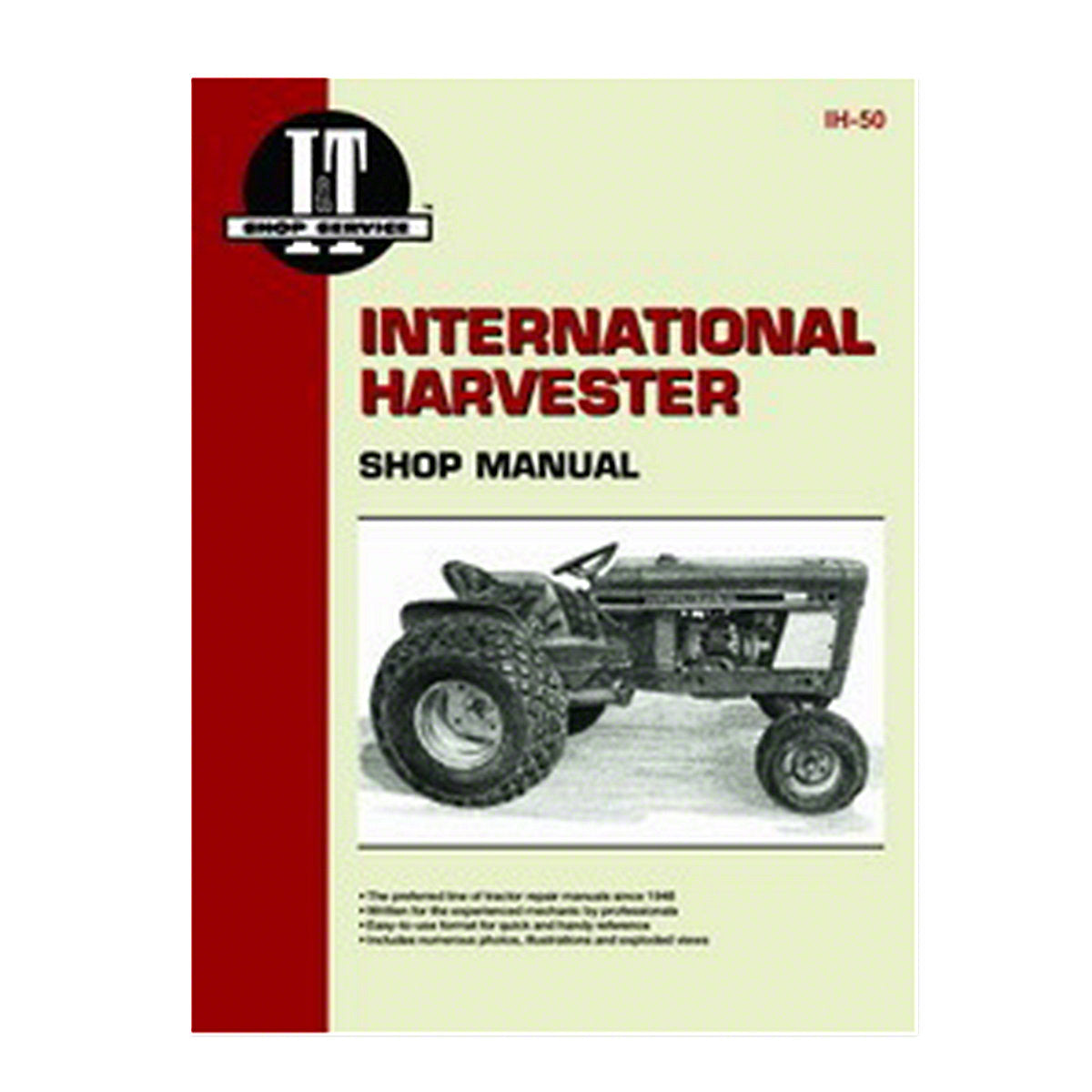 I&T Shop Service Manual For International Tractor | Cub, Cub LoBoy, 154, 184, 185