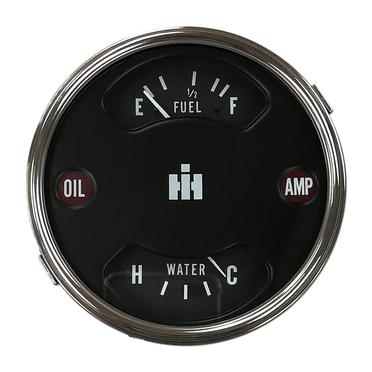 Cluster Gauge Fuel & Temp Fits International 706 806 1206 Tractors 382732R91