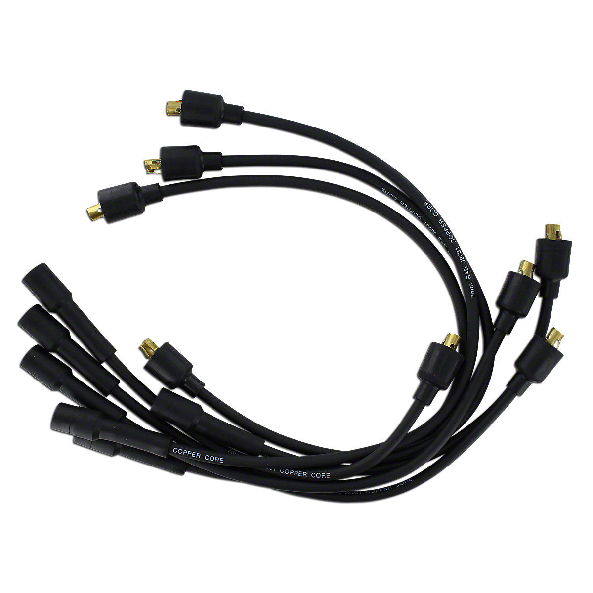 278294R91 Spark Plug Wire Set w Straight Boots Fits International Tractor 460