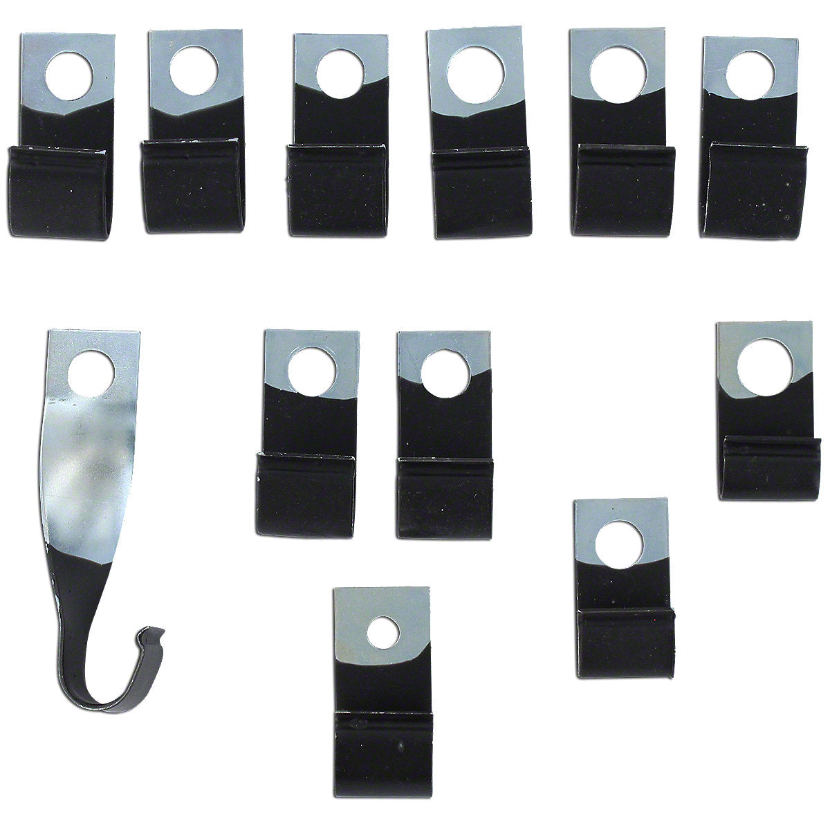 12-pc.Wiring Harness Wire Clip Set -Fits International Tractor