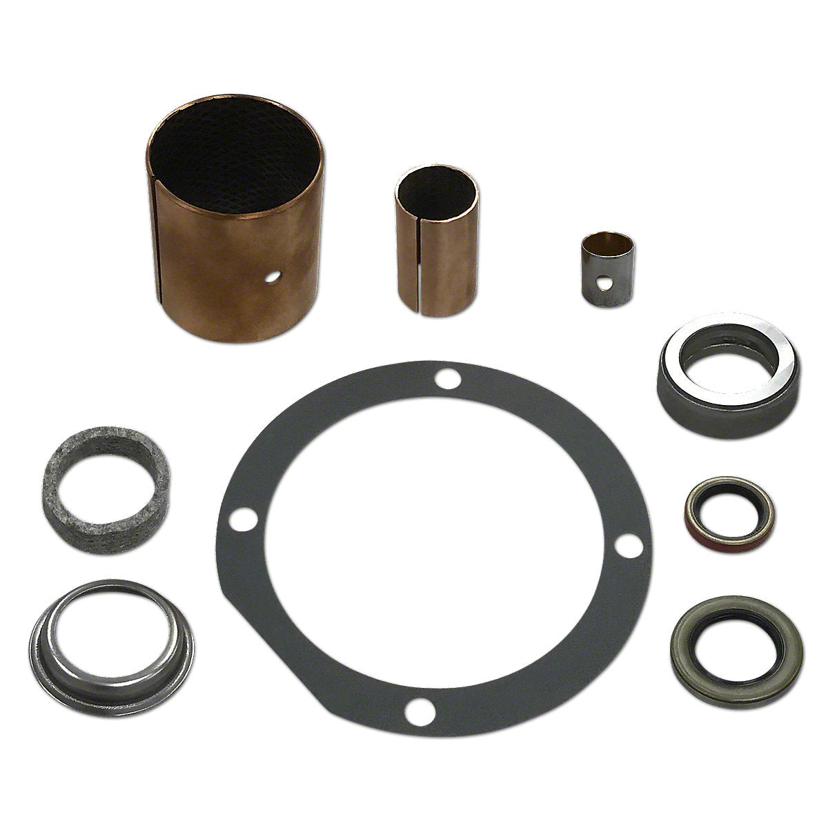 368097R91 9-pc. Upper Front Bolster Shaft Repair Kit Fits International Tractor