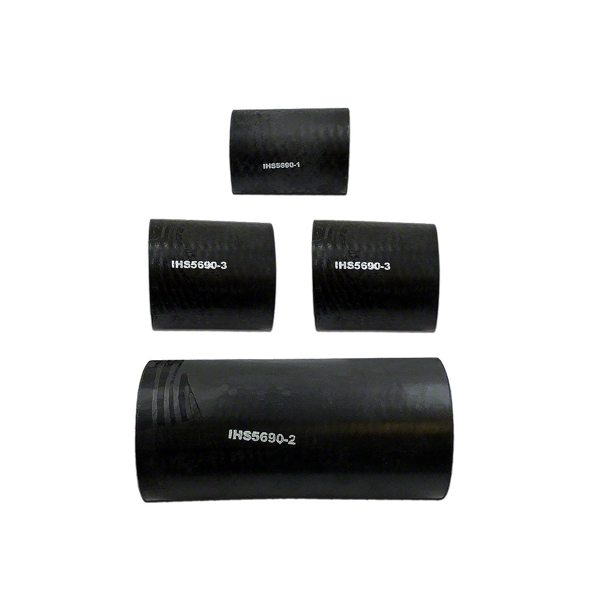 12876DA Radiator Hose Kit-Fits International Tractor Super M Super W6 400 450