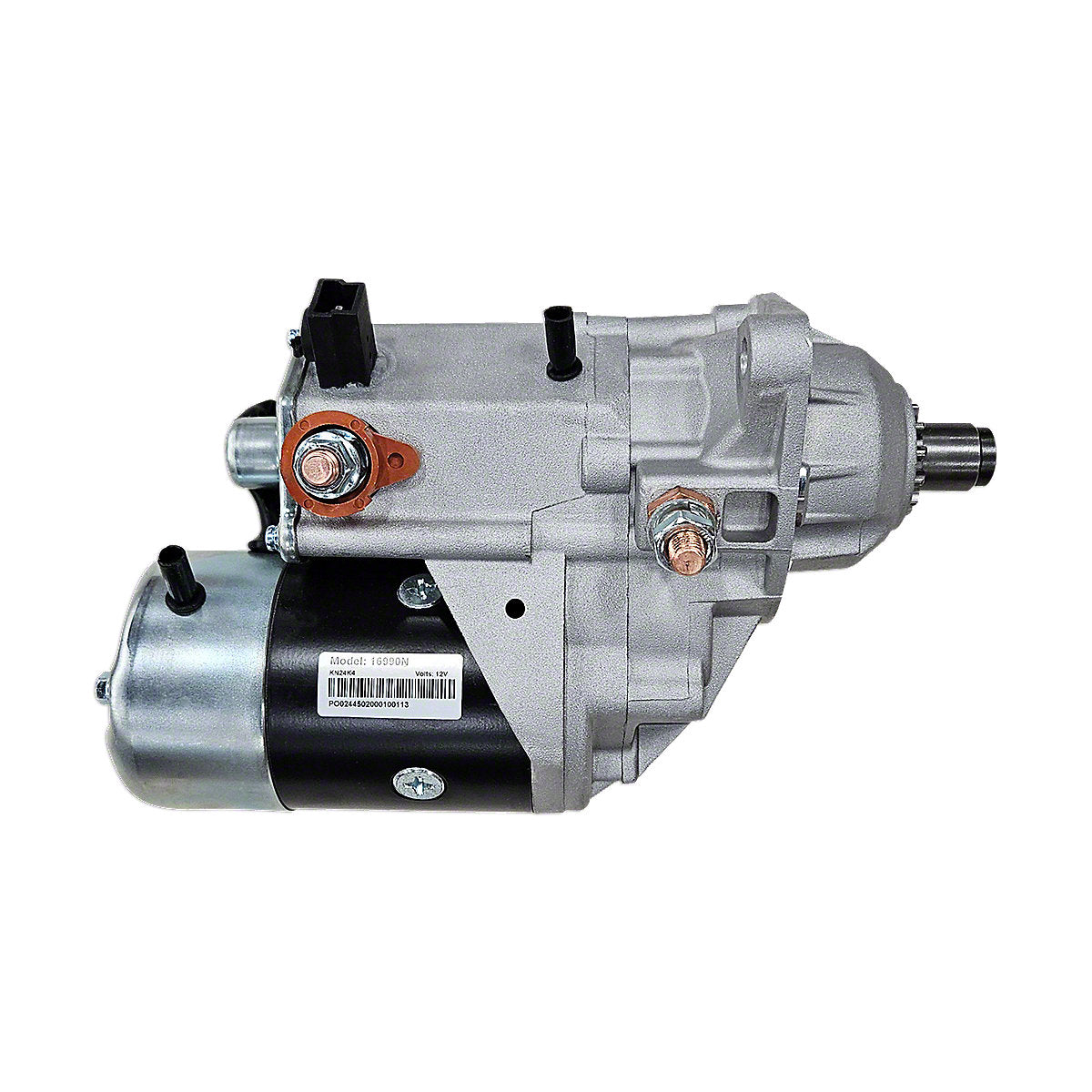 Starter fits International 384, 444 Tractor | Replaces 86982709, 16990