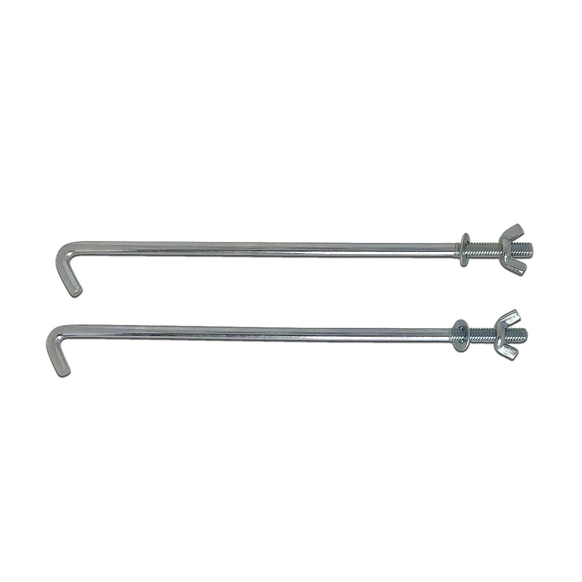 Universal Battery Retainer J-Bolt (Pair) Fits Case Tractors 198185A1 393161R1