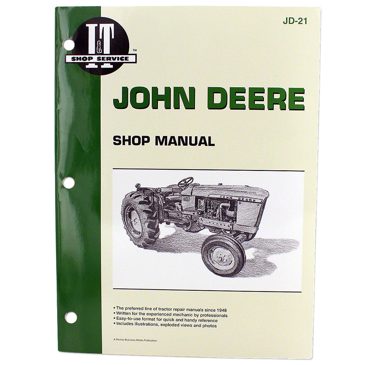 I&T Shop Service Manual For John Deere Tractor | 1010, 2010