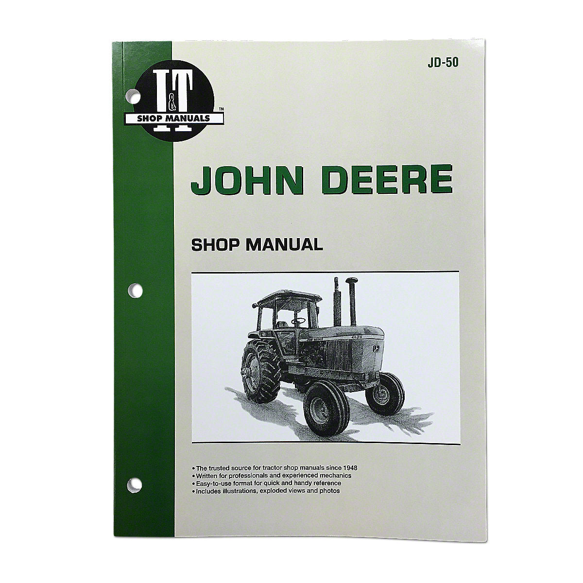 I&T Shop Service Manual For John Deere Tractors | 4030, 4230, 4430, 4630