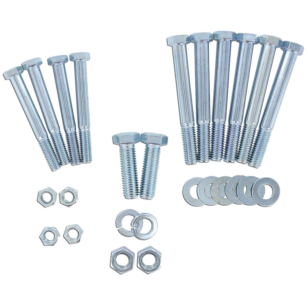 Intake & Exhaust Manifold Bolt Kit 26-pc. Fits John Deere 50 520 530 Tractors
