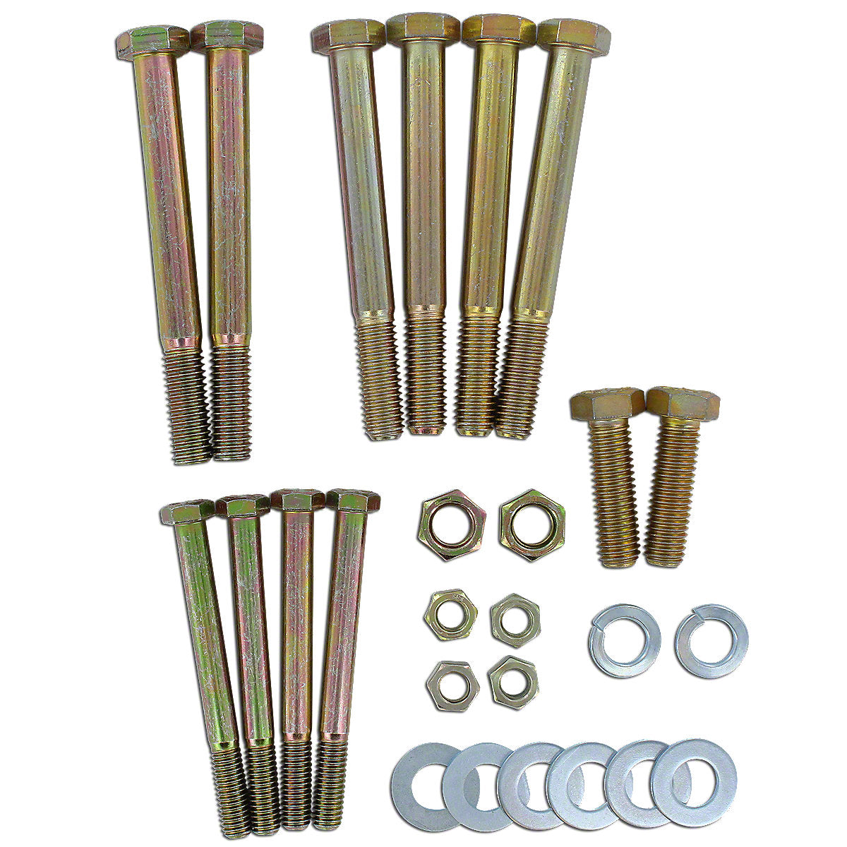 Intake & Exhaust Manifold Bolt Kit 26-pc. Fits John Deere 70 720 730 Tractors
