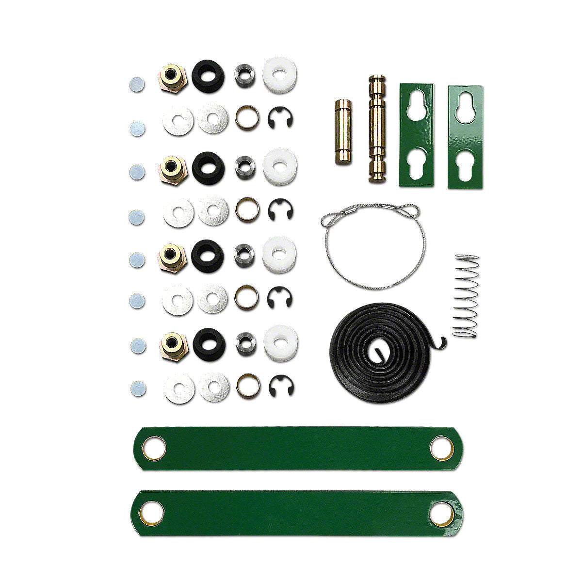 Seat Suspension Repair Kit 49-Piece fits John Deere Tractor | Deluxe Seat