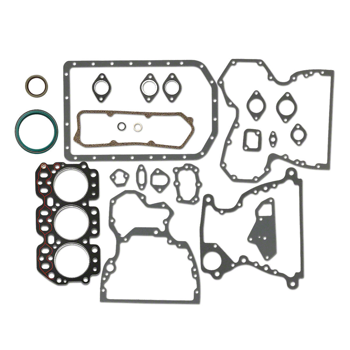 RE501574, RE524747 Full Engine Gasket Set Seals Fits John Deere 820 830 Tractor