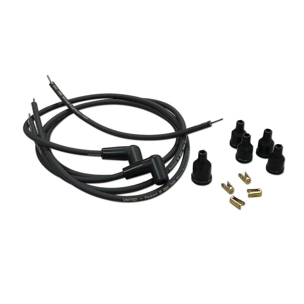 Spark Plug Wiring Set fits John Deere Tractor | 2-Cylinder 90 Degree Boots