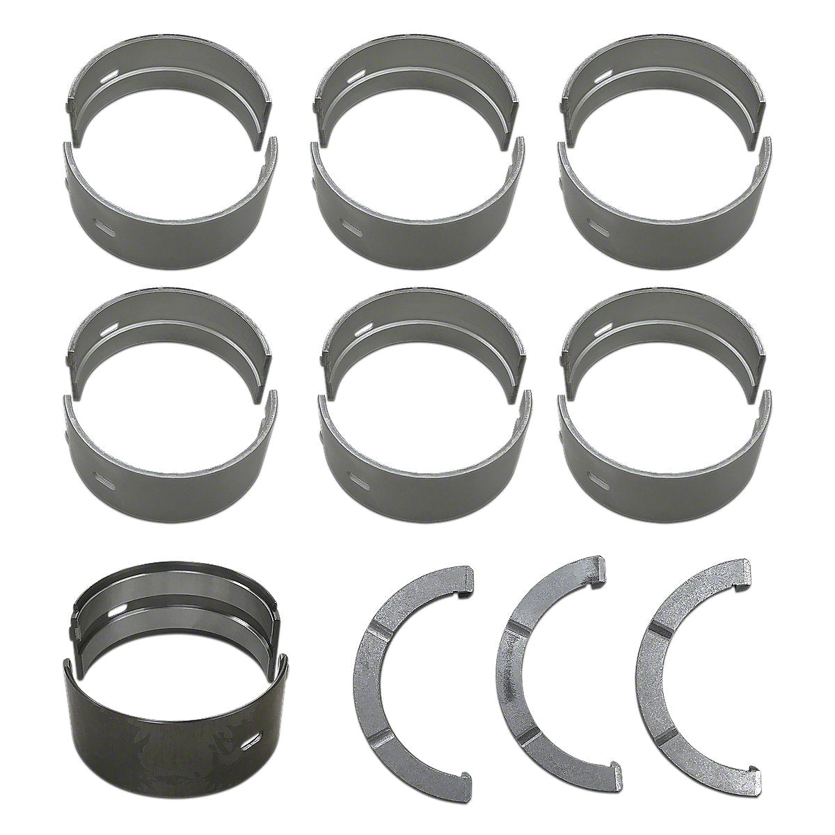 AR49245, AR77756 Main Bearing Set (For 0.010" (3.362") journal) Fits John Deere