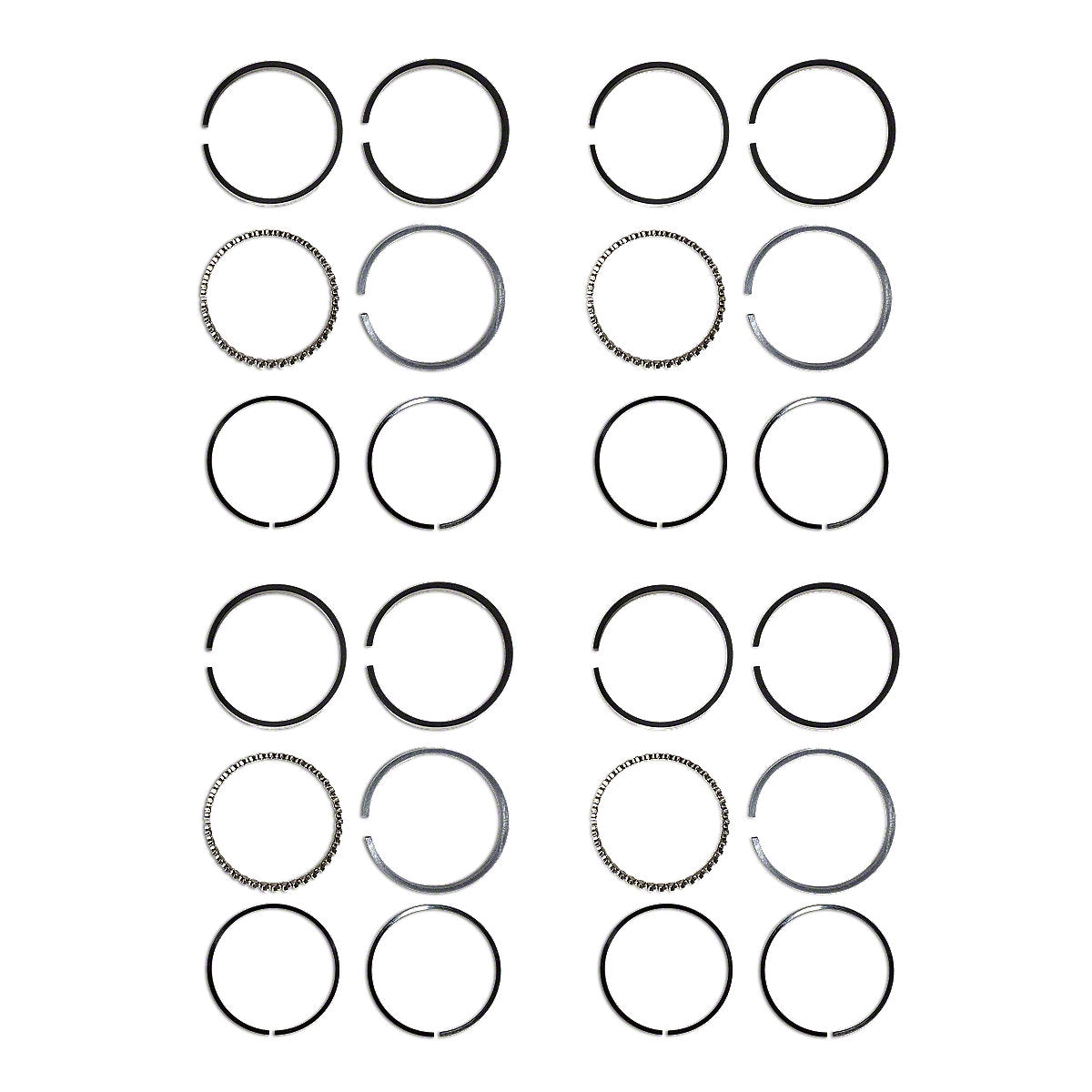 Piston Ring Set Fits John Deere Tractor | Replaces AT17696