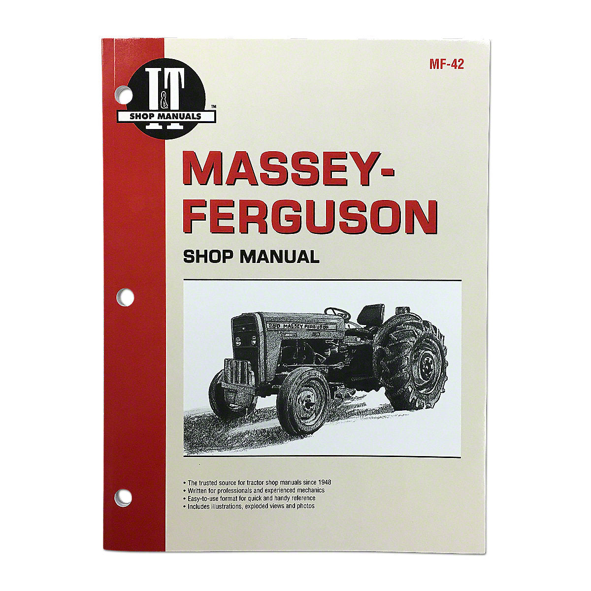 I&T Shop Service Manual For Massey Ferguson Tractors | 230, 235, 245, 240, 250