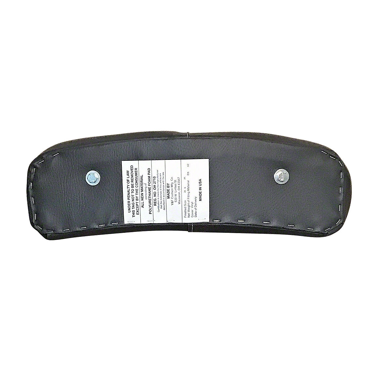 Seat Cushion/Seat Back Fits Massey Tractor